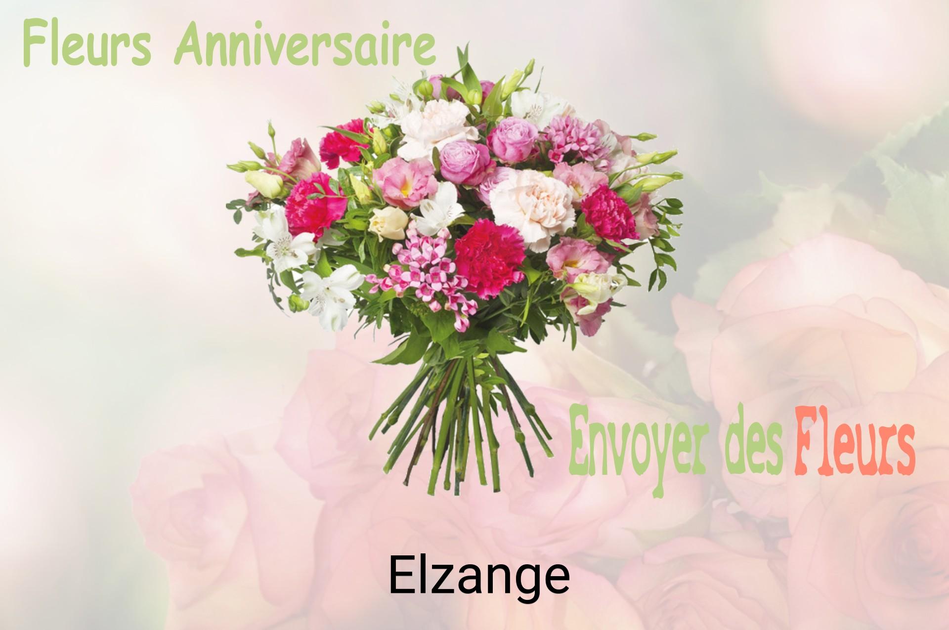 Bouquet de fleurs d’anniversaire livré à Elzange